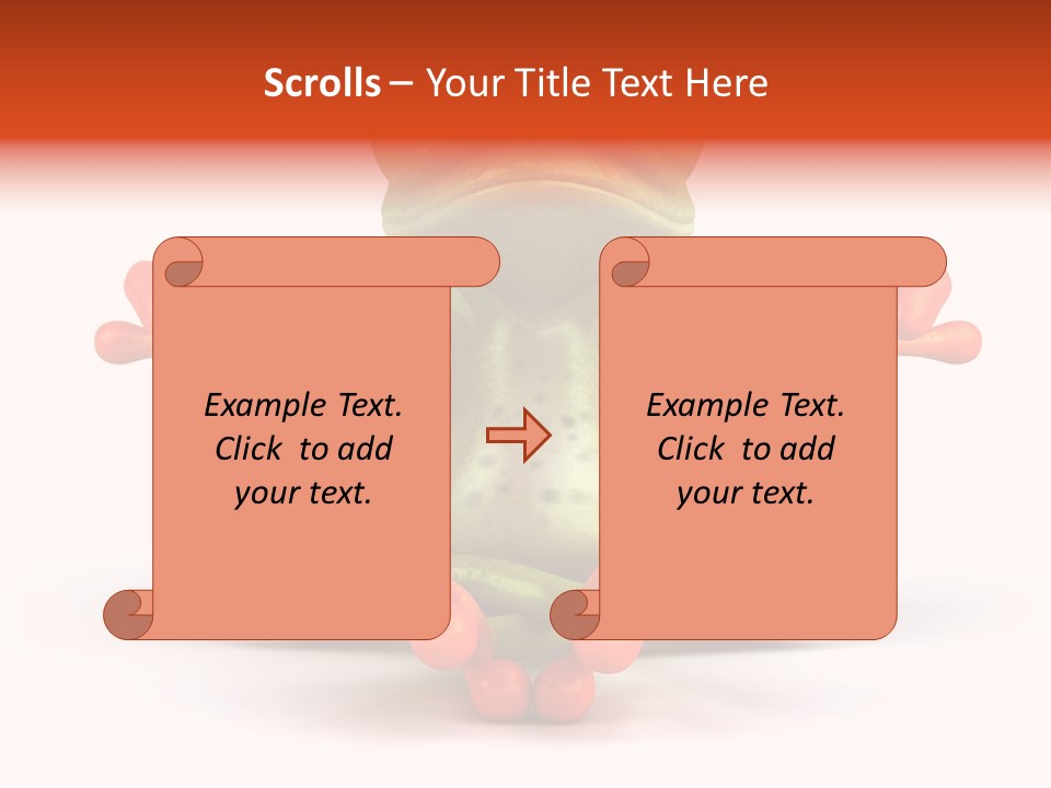 Jump Hop Aqua PowerPoint Template