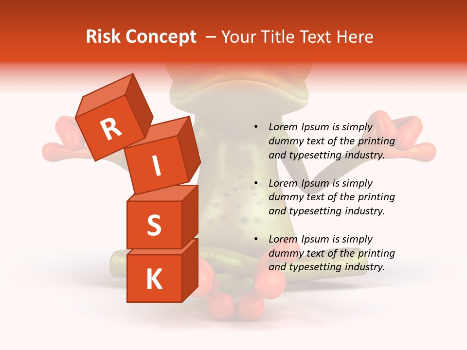 Jump Hop Aqua PowerPoint Template