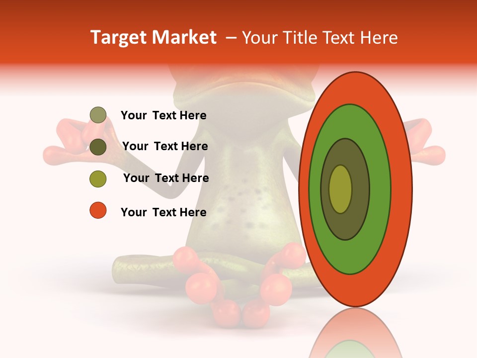 Jump Hop Aqua PowerPoint Template