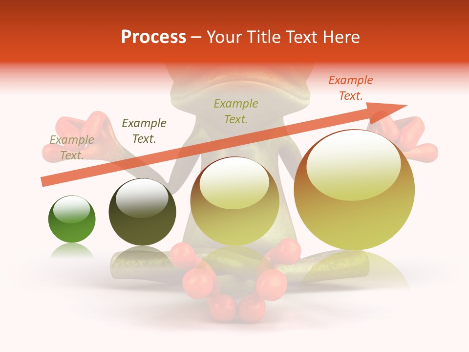 Jump Hop Aqua PowerPoint Template