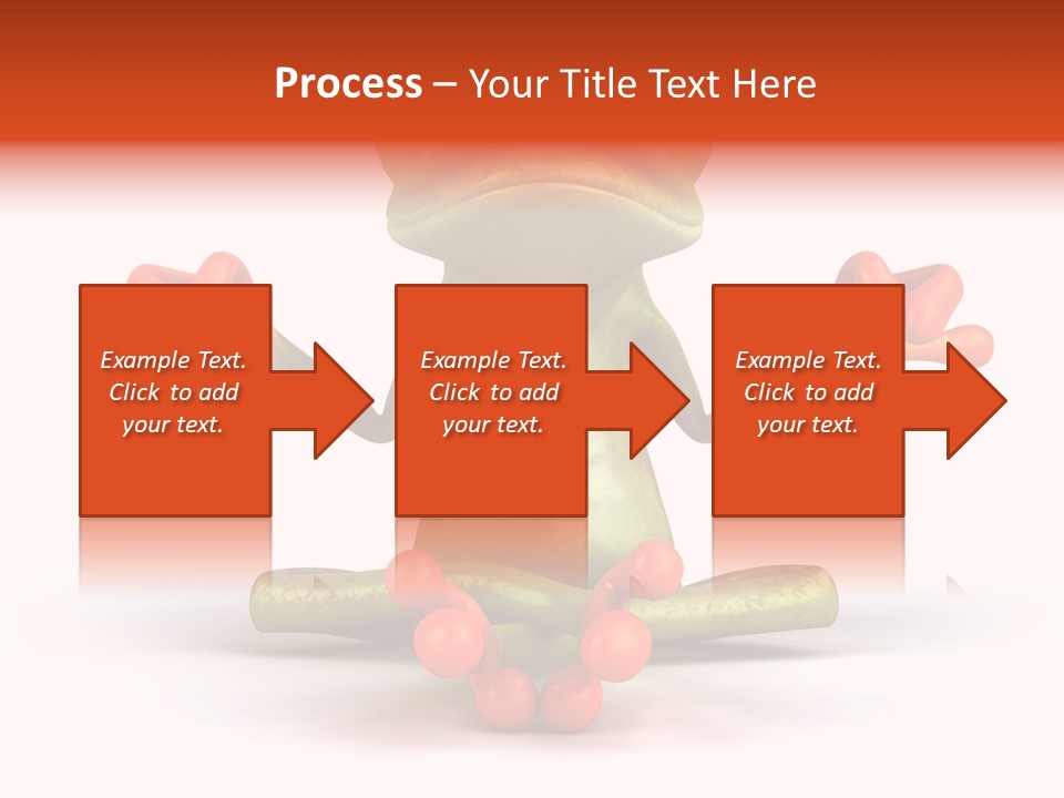 Jump Hop Aqua PowerPoint Template