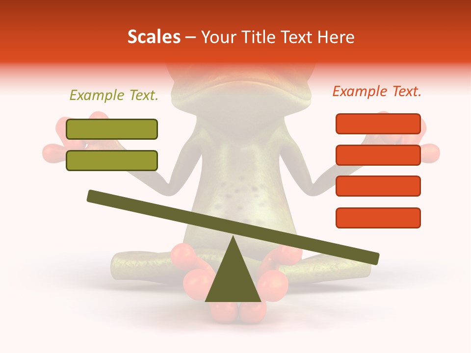 Jump Hop Aqua PowerPoint Template