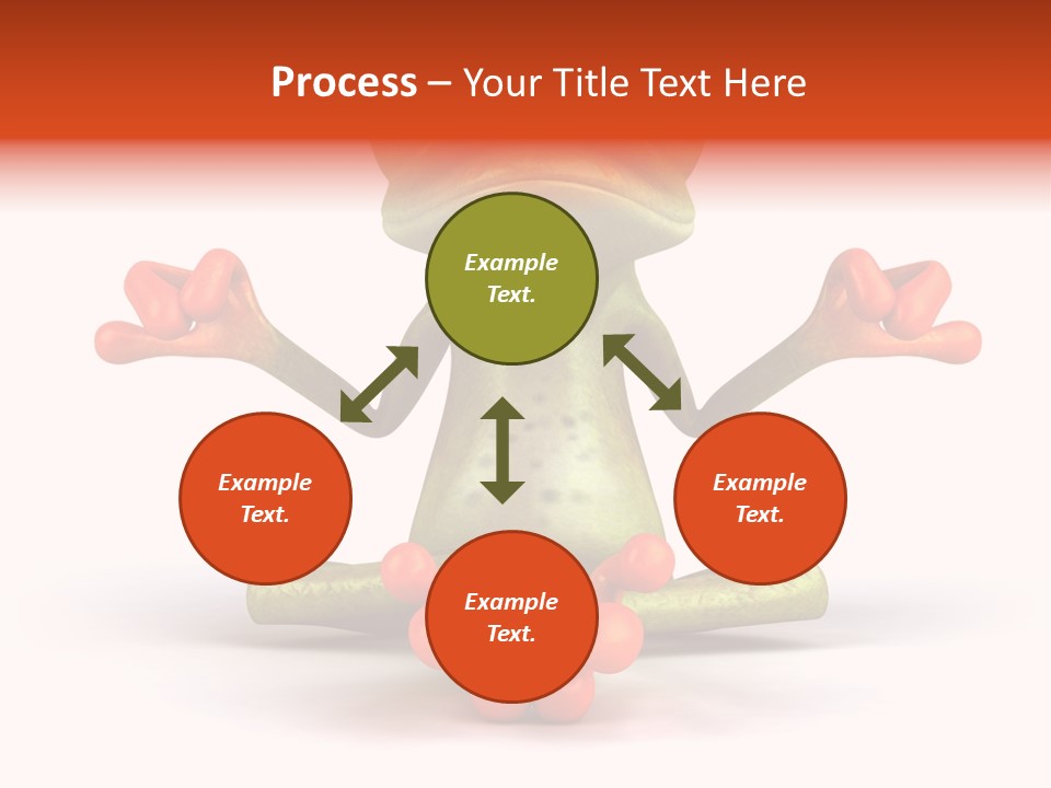 Jump Hop Aqua PowerPoint Template