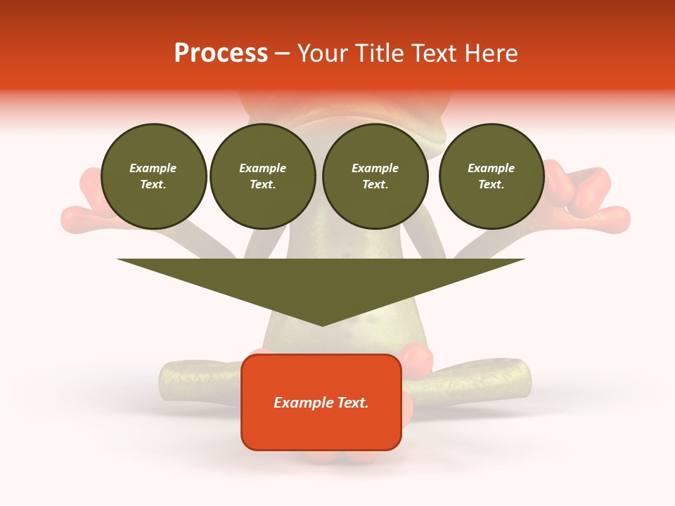 Jump Hop Aqua PowerPoint Template