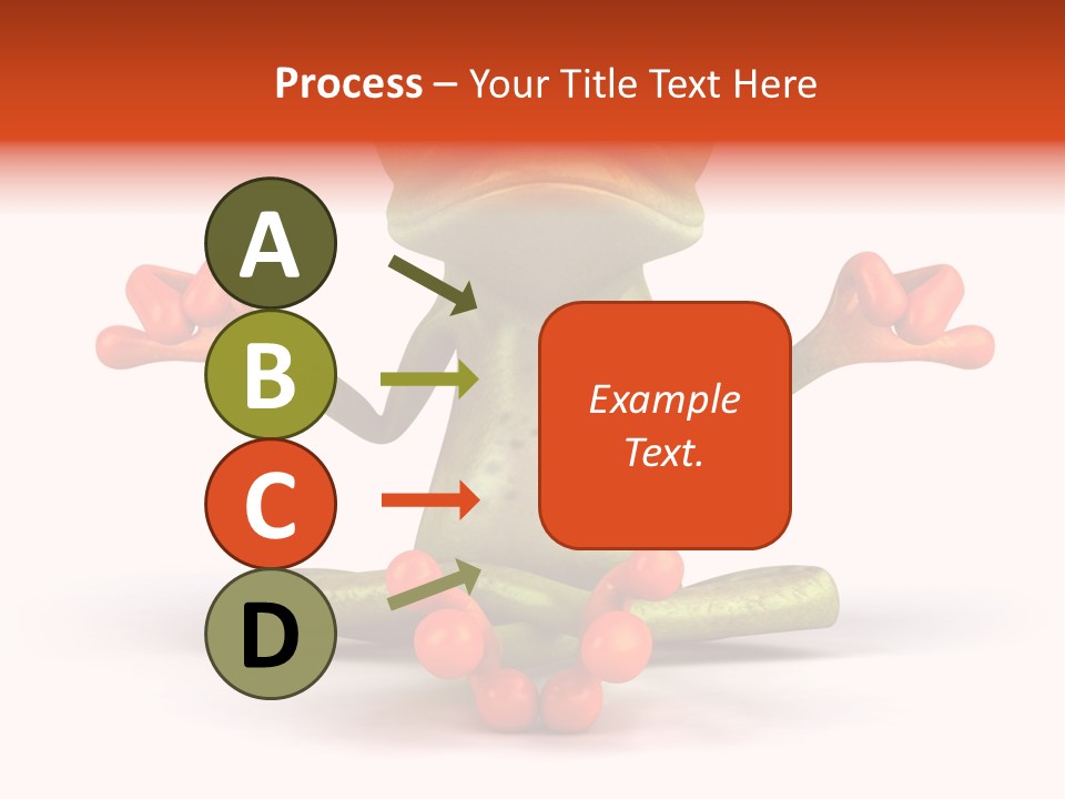 Jump Hop Aqua PowerPoint Template