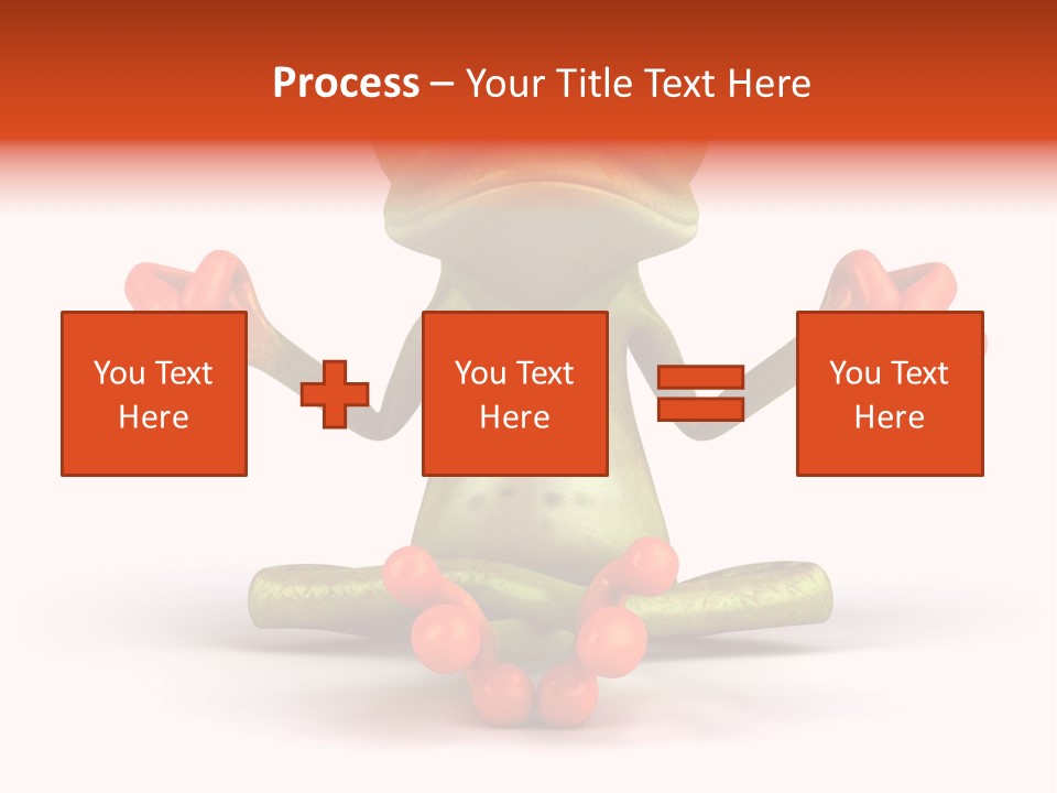 Jump Hop Aqua PowerPoint Template