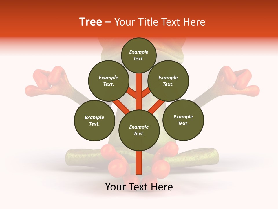 Jump Hop Aqua PowerPoint Template