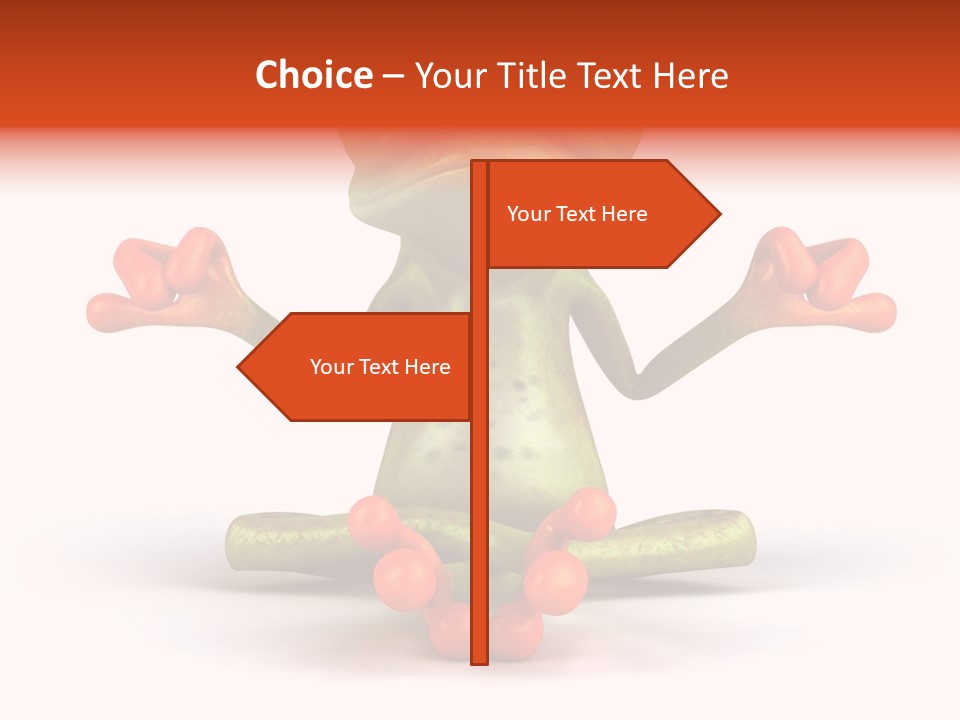 Jump Hop Aqua PowerPoint Template