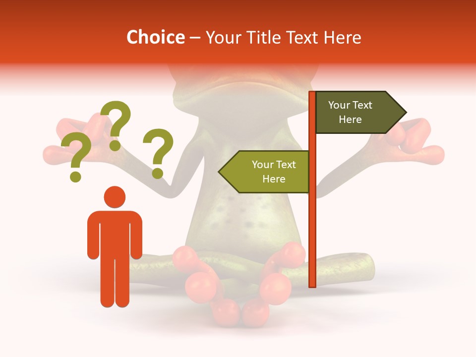 Jump Hop Aqua PowerPoint Template