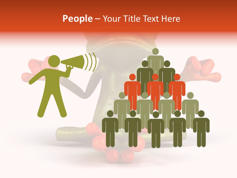 Jump Hop Aqua PowerPoint Template