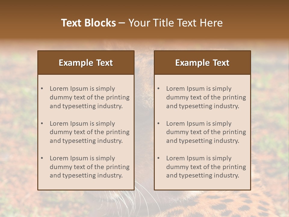 Awesome Endangered Park PowerPoint Template