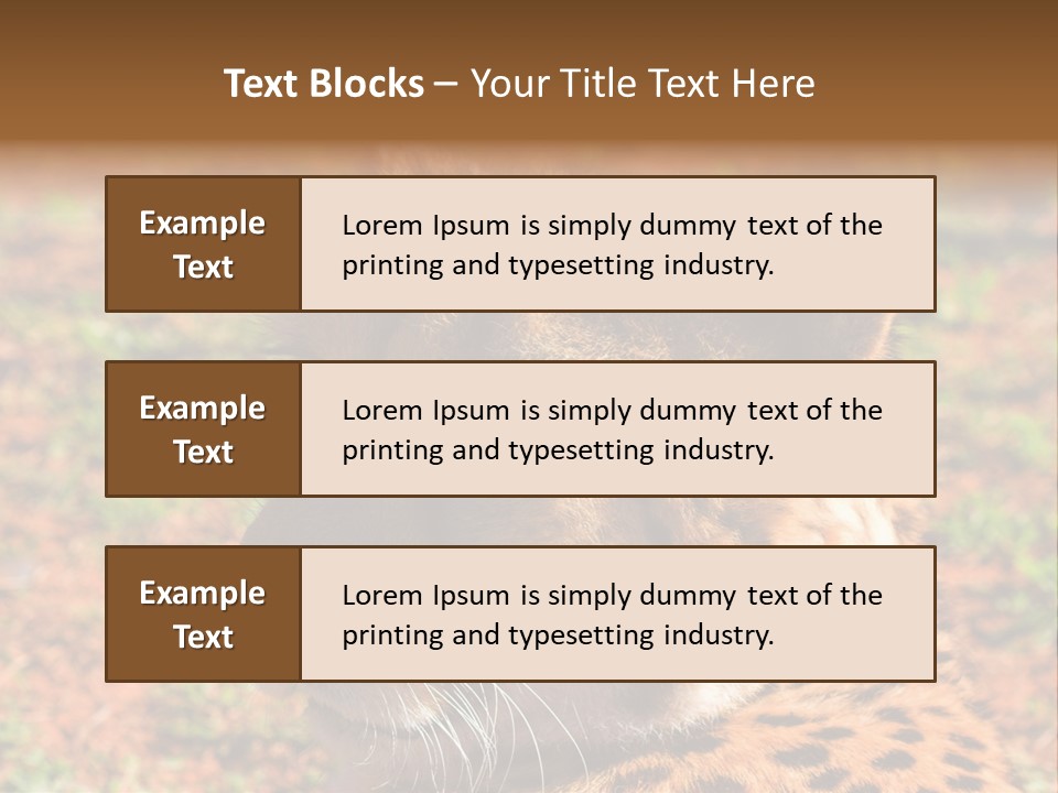 Awesome Endangered Park PowerPoint Template