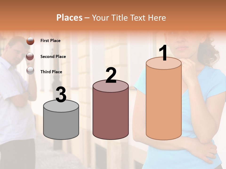 Moody Difficulties Young PowerPoint Template
