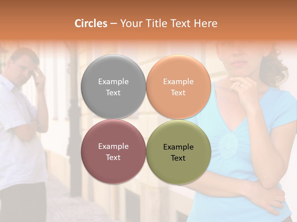 Moody Difficulties Young PowerPoint Template