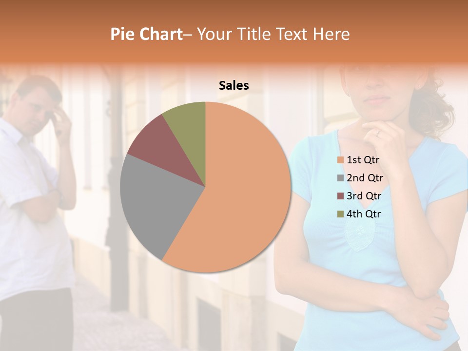 Moody Difficulties Young PowerPoint Template