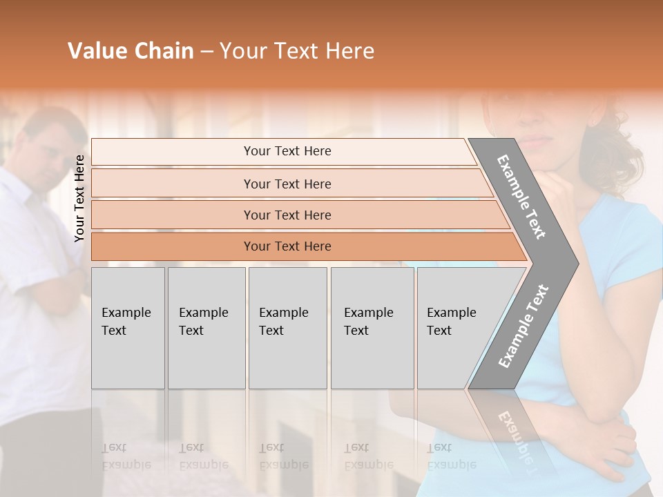 Moody Difficulties Young PowerPoint Template