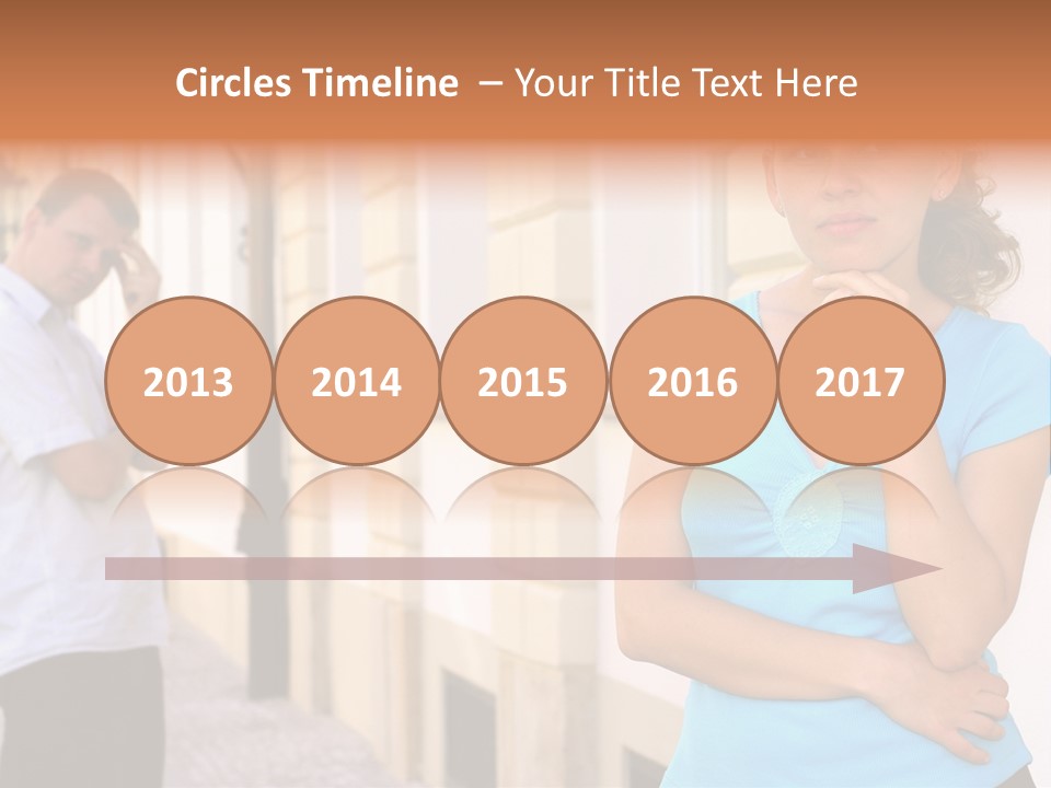 Moody Difficulties Young PowerPoint Template