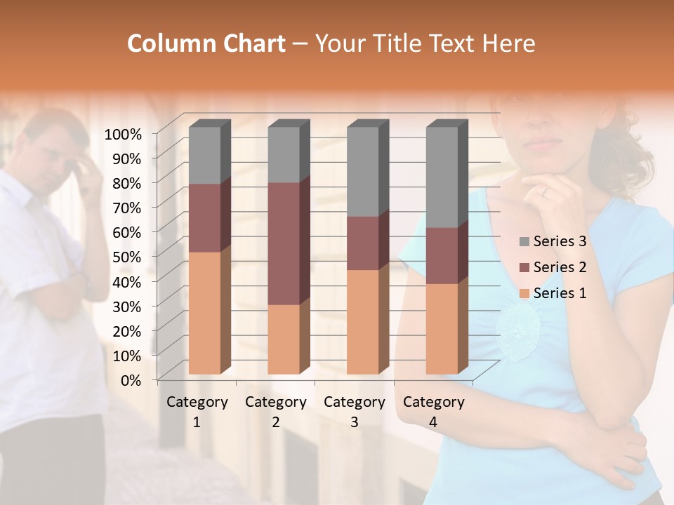 Moody Difficulties Young PowerPoint Template