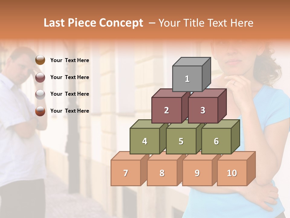 Moody Difficulties Young PowerPoint Template