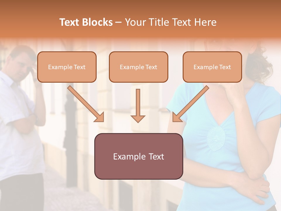 Moody Difficulties Young PowerPoint Template
