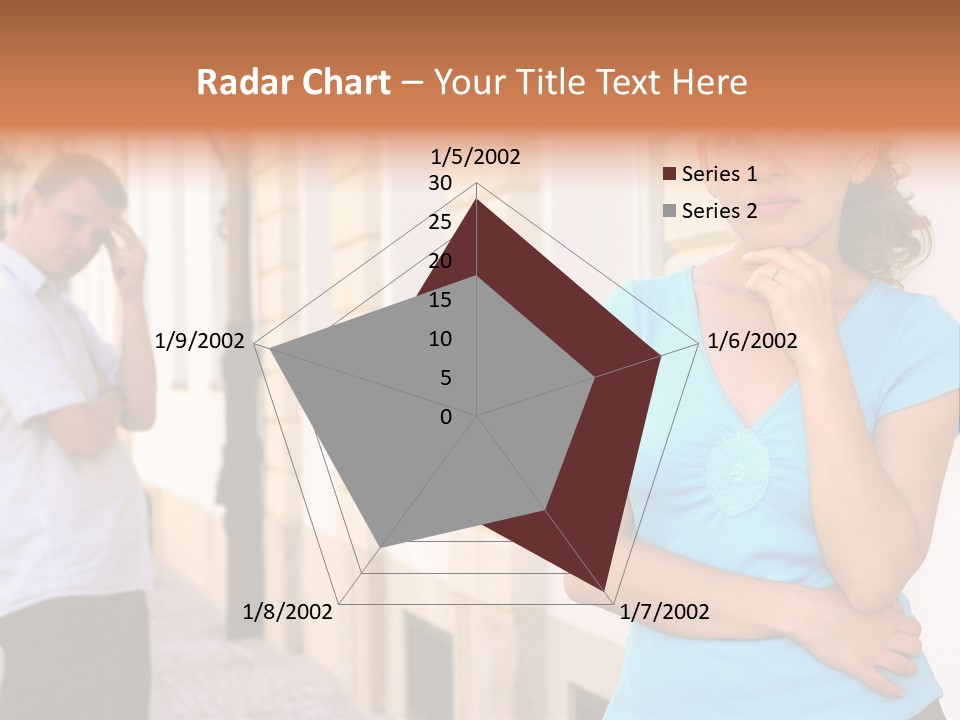 Moody Difficulties Young PowerPoint Template