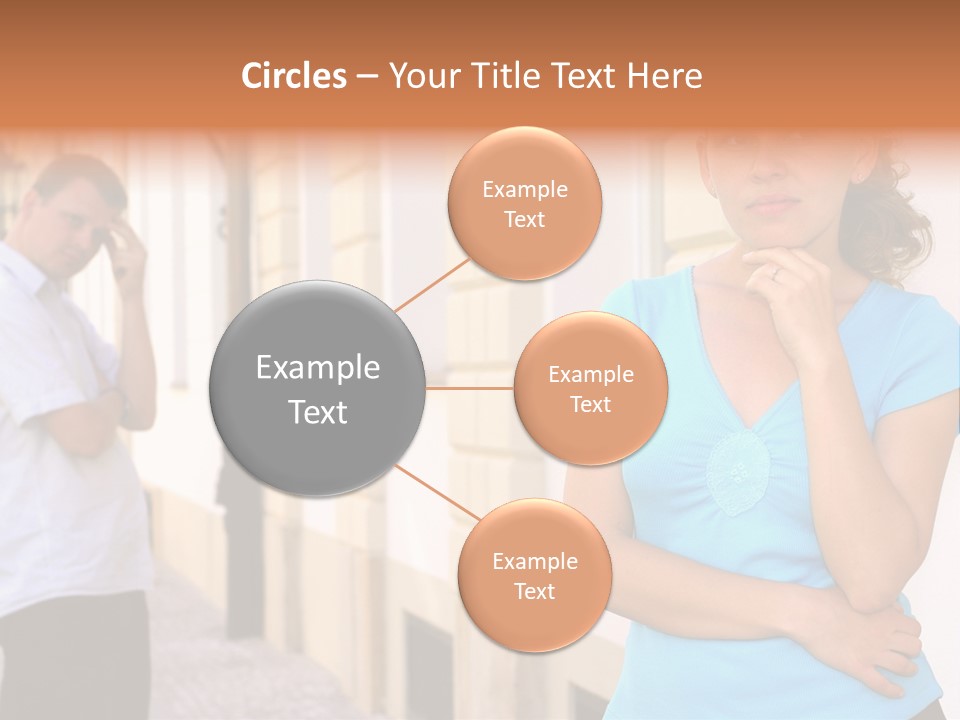 Moody Difficulties Young PowerPoint Template