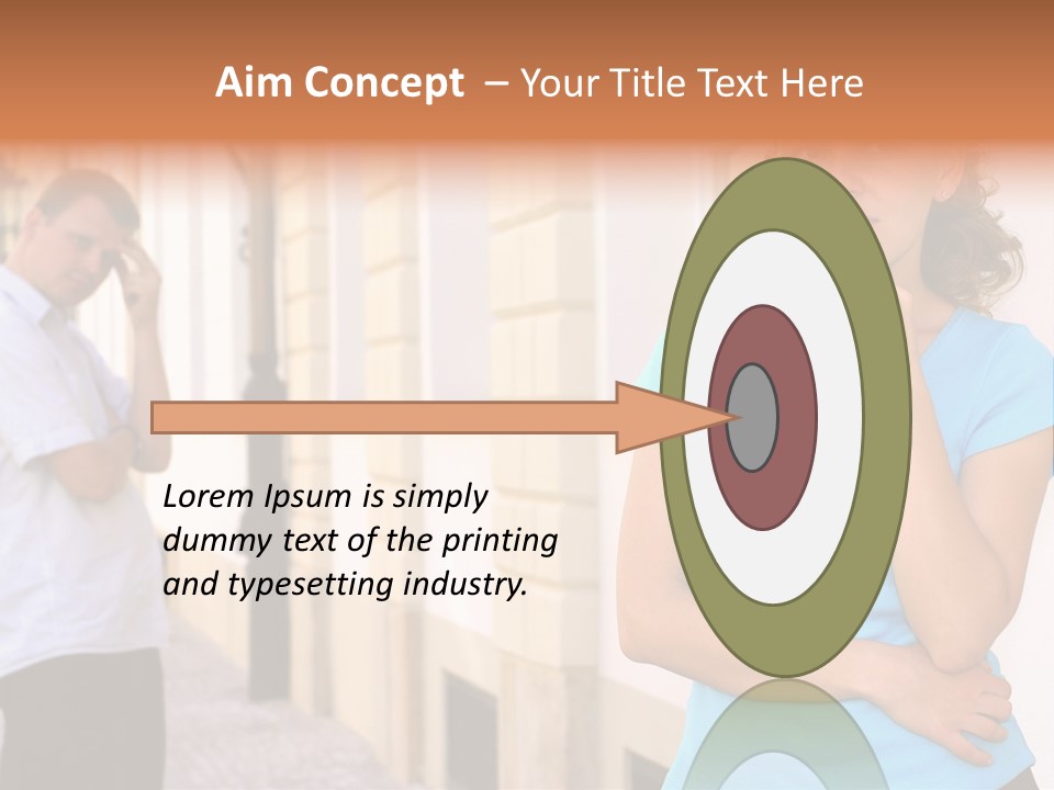 Moody Difficulties Young PowerPoint Template