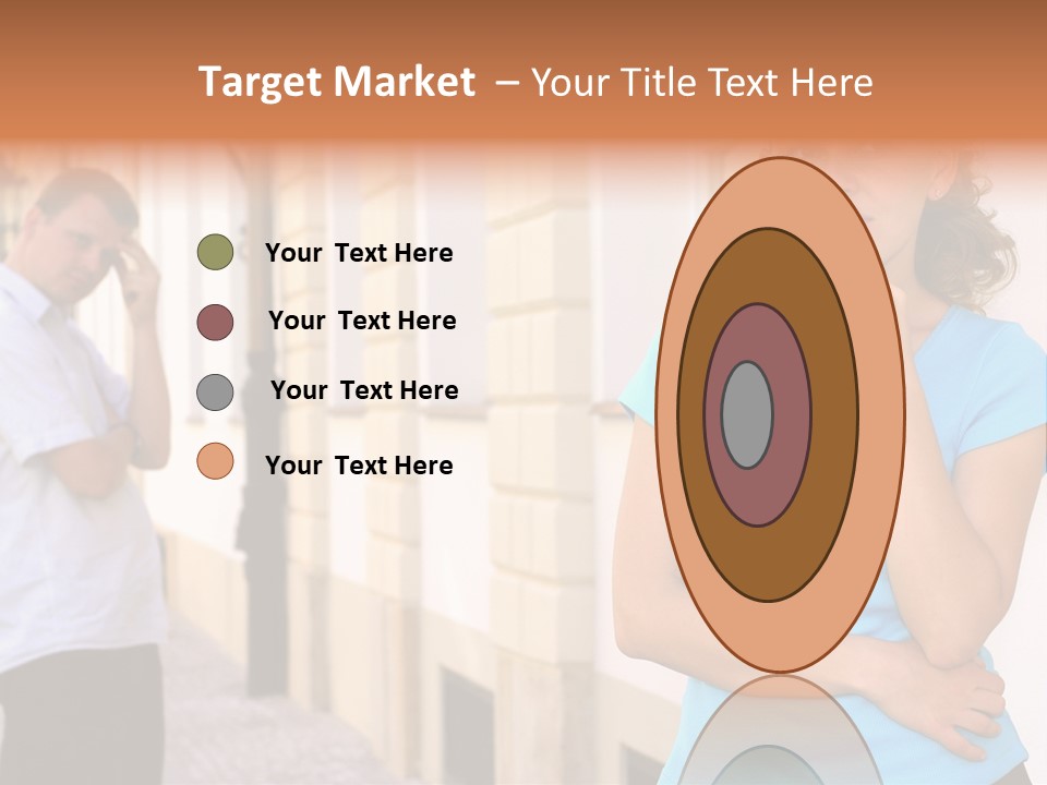 Moody Difficulties Young PowerPoint Template