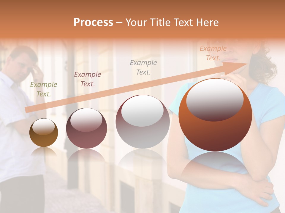 Moody Difficulties Young PowerPoint Template