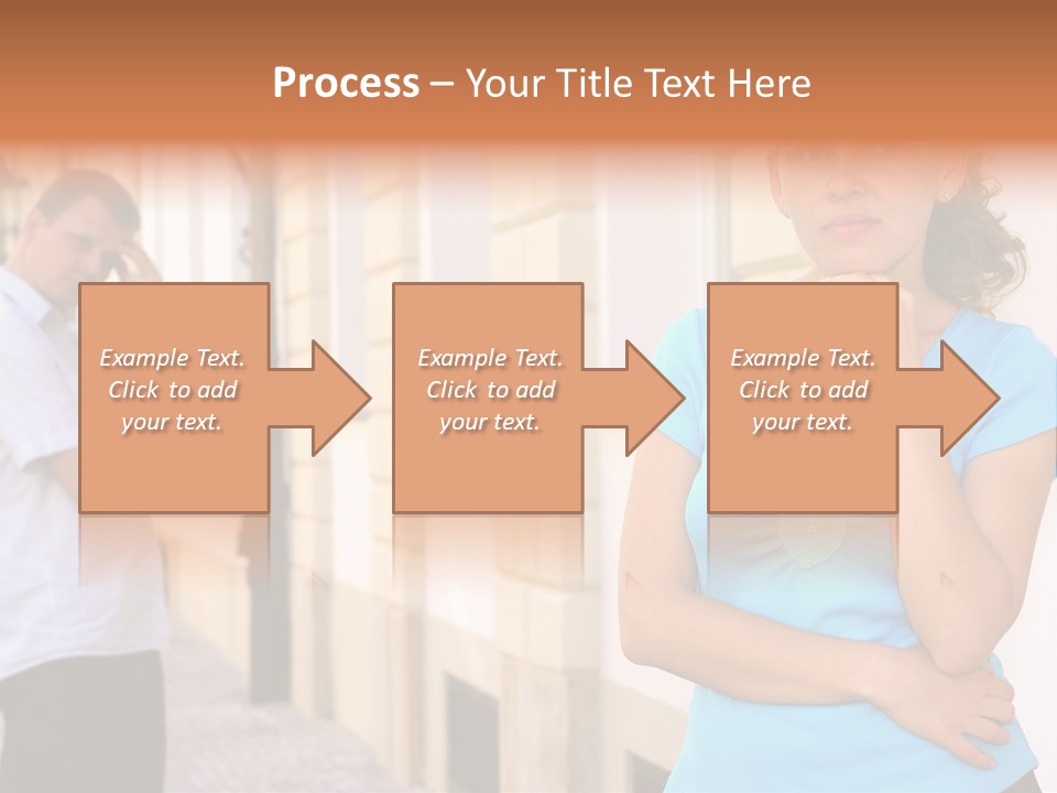 Moody Difficulties Young PowerPoint Template
