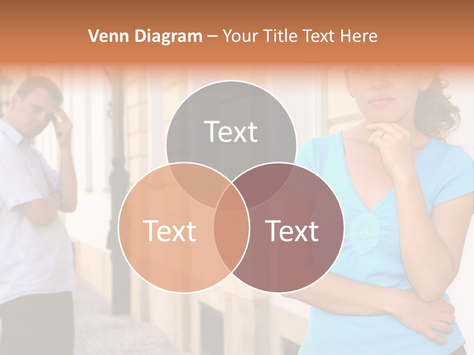 Moody Difficulties Young PowerPoint Template