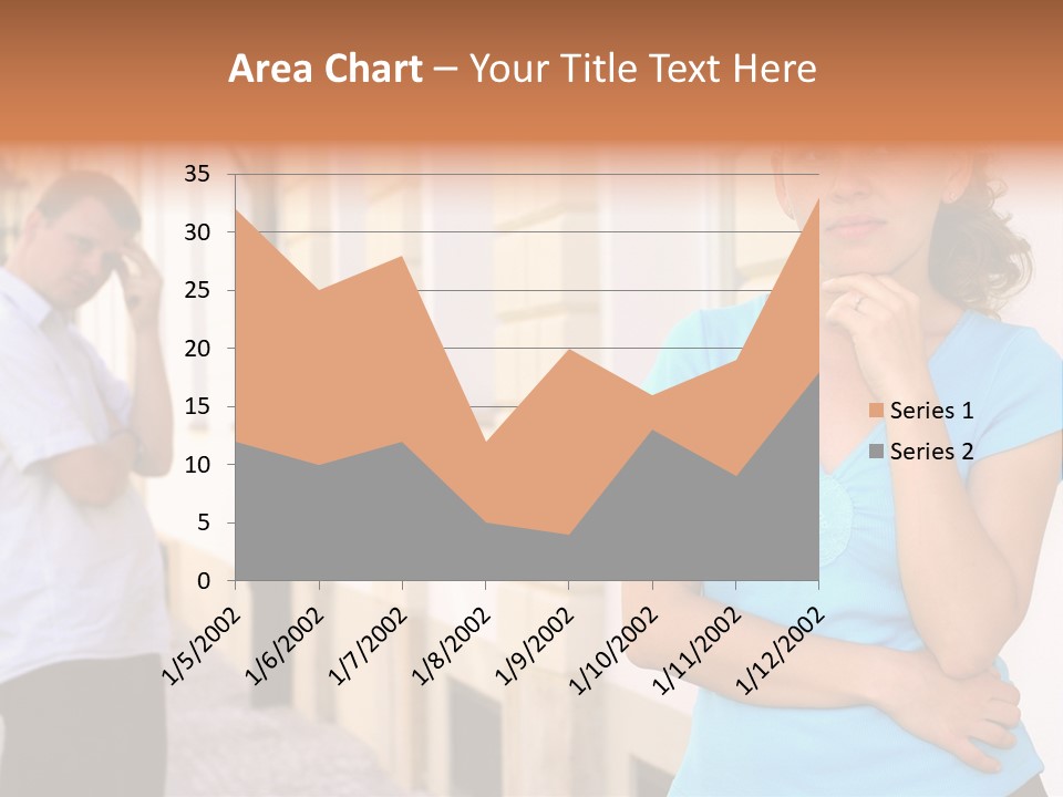 Moody Difficulties Young PowerPoint Template