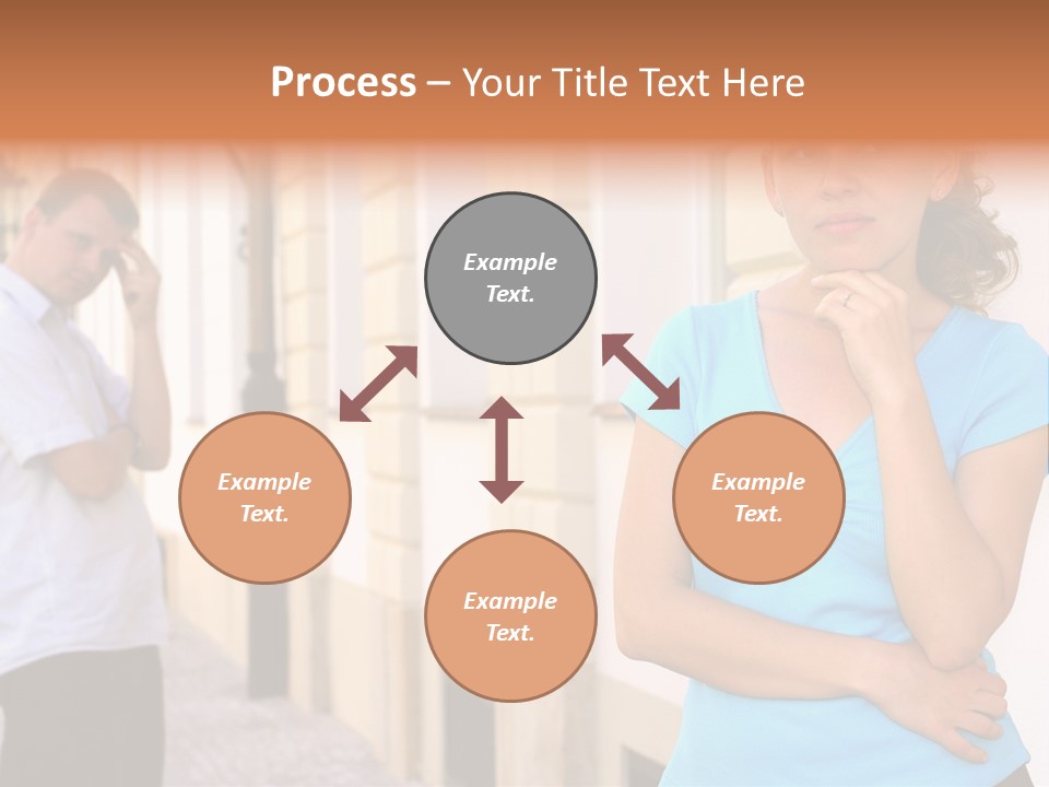 Moody Difficulties Young PowerPoint Template