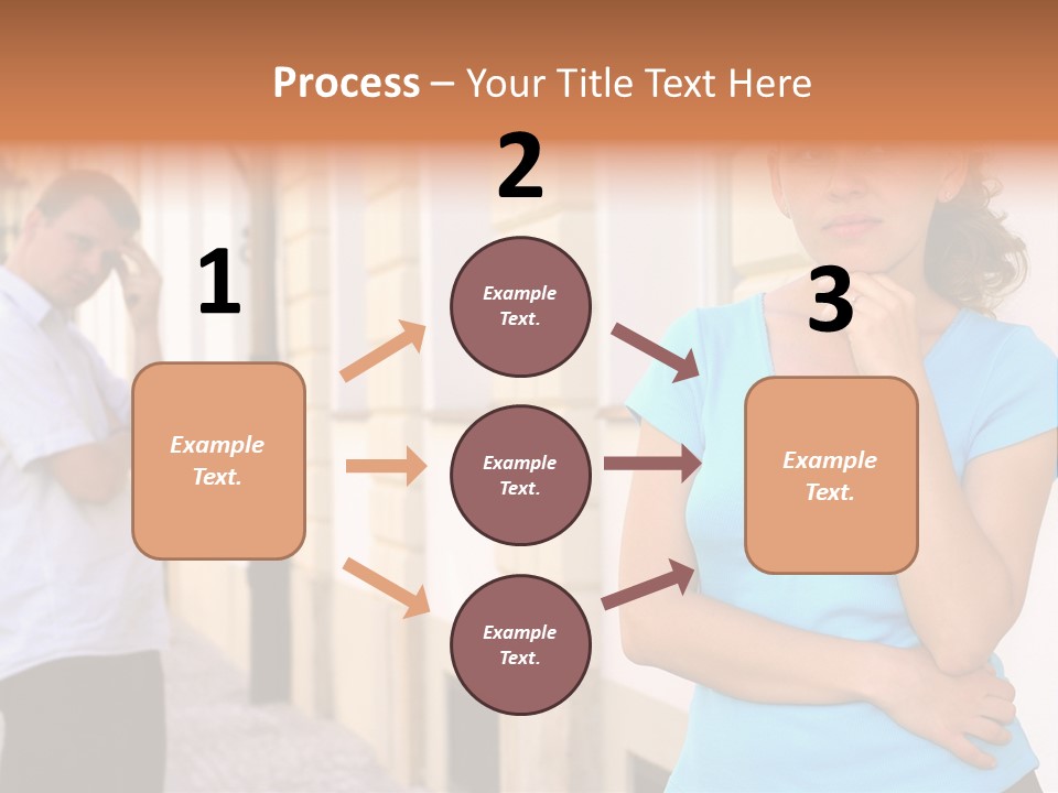 Moody Difficulties Young PowerPoint Template