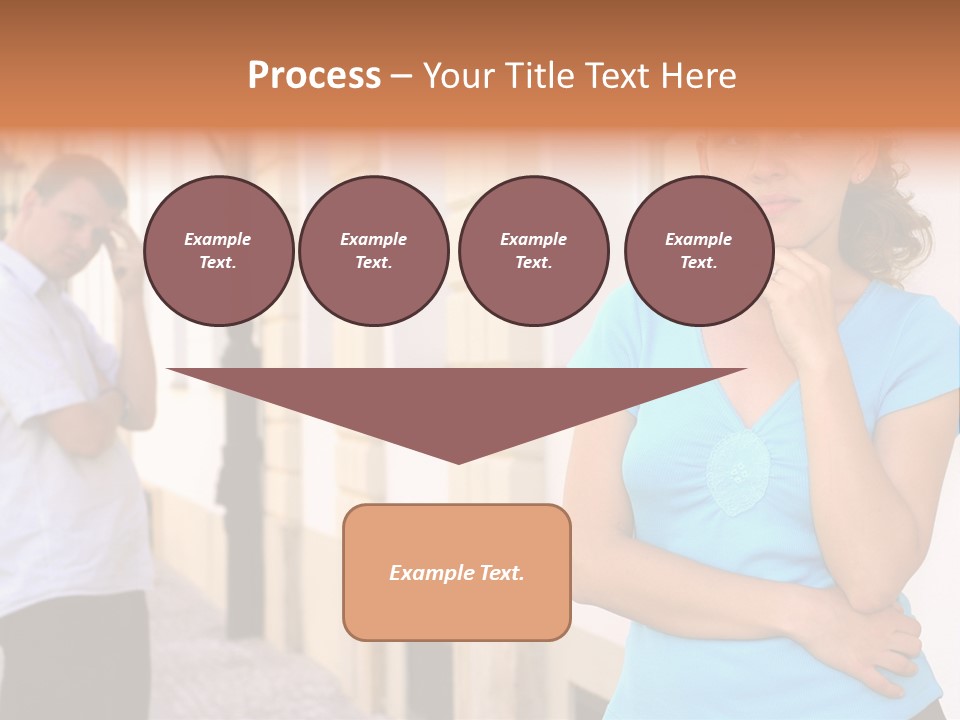 Moody Difficulties Young PowerPoint Template