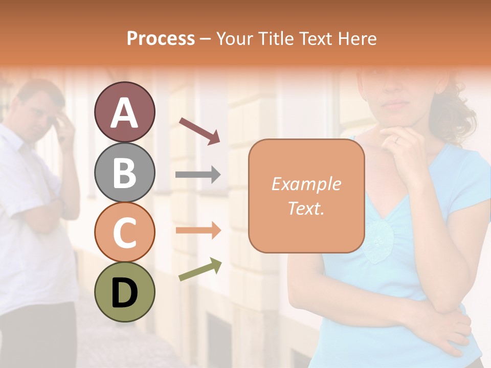 Moody Difficulties Young PowerPoint Template