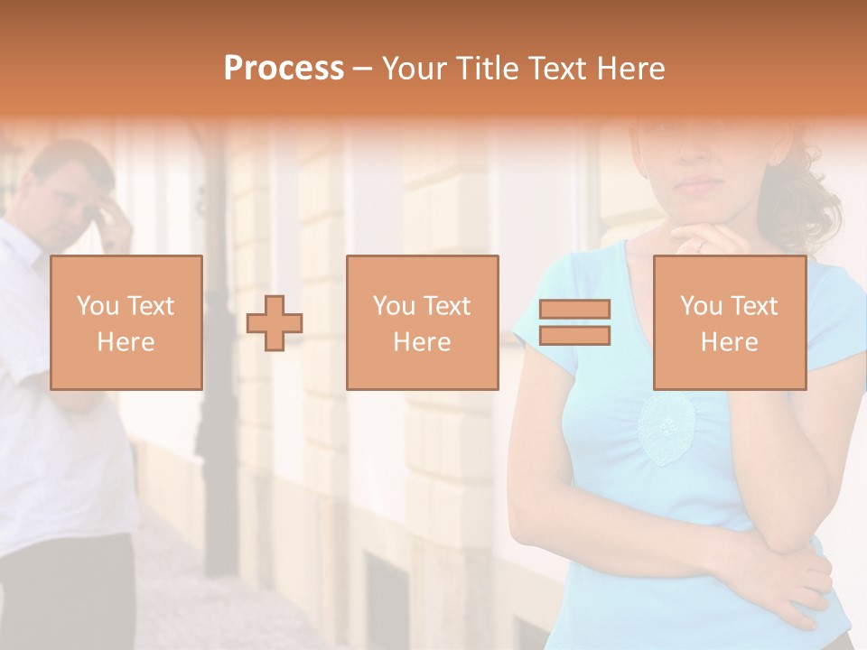 Moody Difficulties Young PowerPoint Template