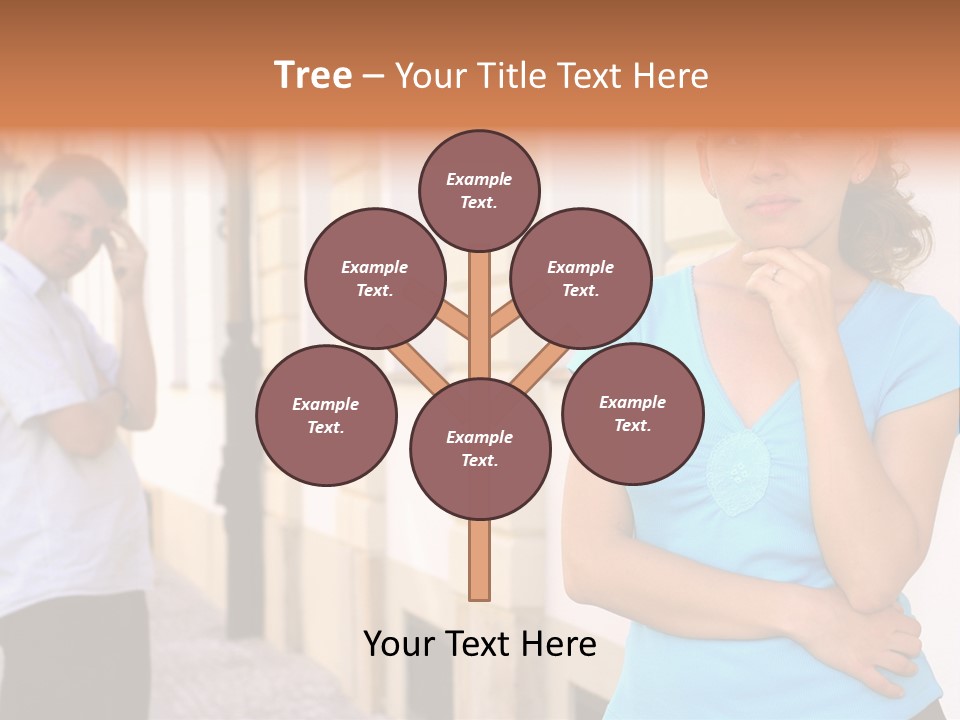 Moody Difficulties Young PowerPoint Template