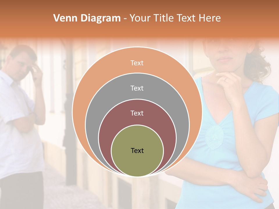 Moody Difficulties Young PowerPoint Template