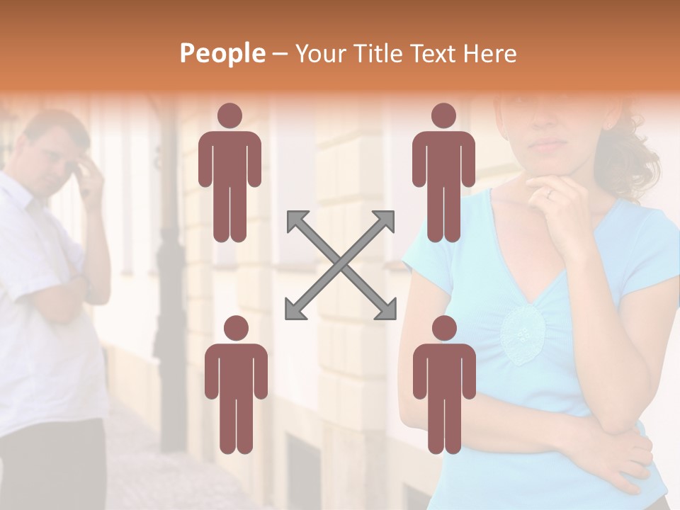 Moody Difficulties Young PowerPoint Template