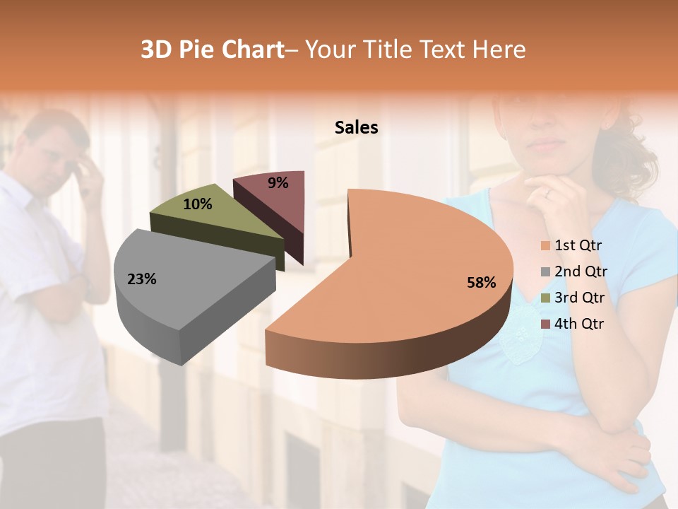 Moody Difficulties Young PowerPoint Template