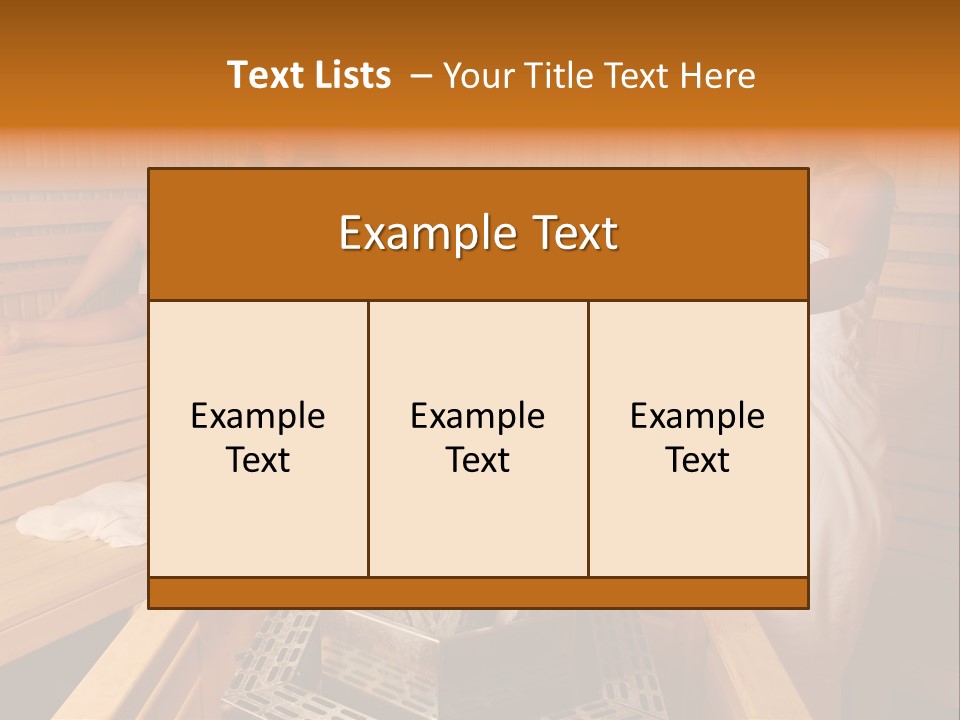 Rest Cedar Wet PowerPoint Template