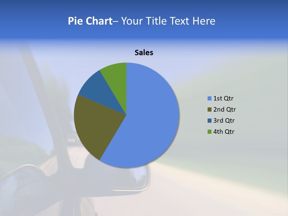 Fast Rear Line PowerPoint Template