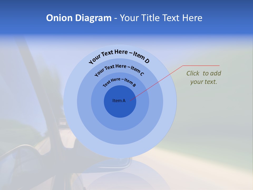 Fast Rear Line PowerPoint Template