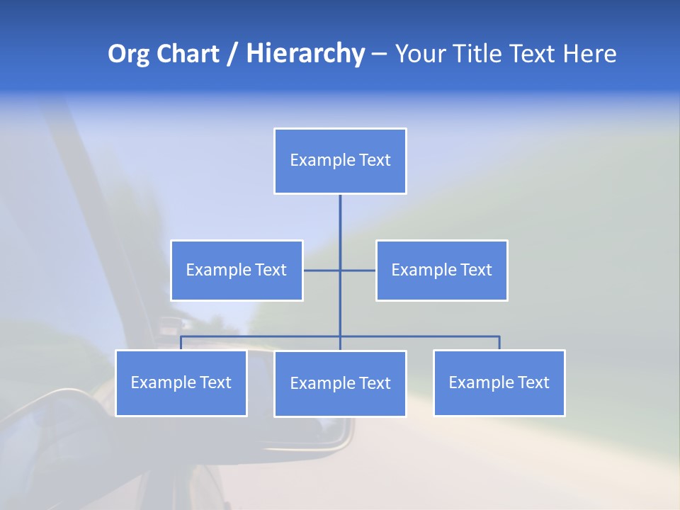Fast Rear Line PowerPoint Template
