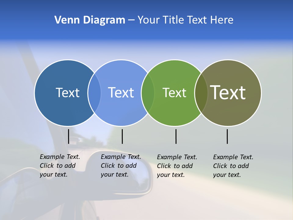 Fast Rear Line PowerPoint Template