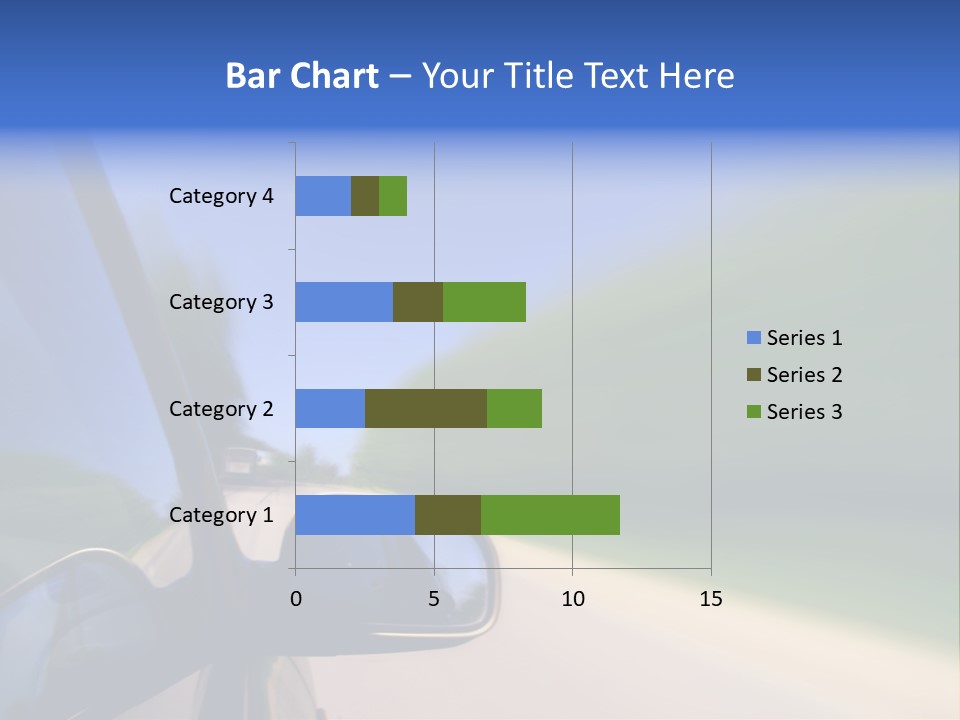 Fast Rear Line PowerPoint Template