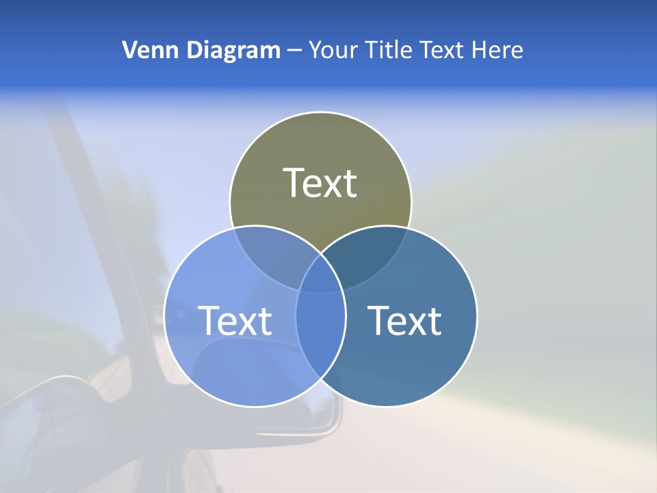 Fast Rear Line PowerPoint Template
