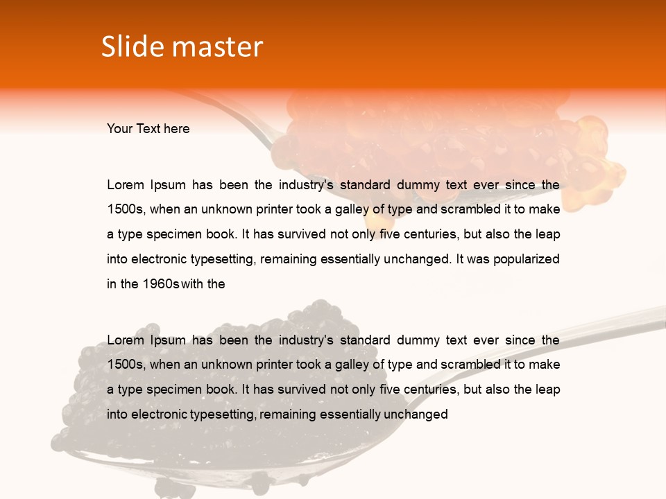 Macro White Black PowerPoint Template