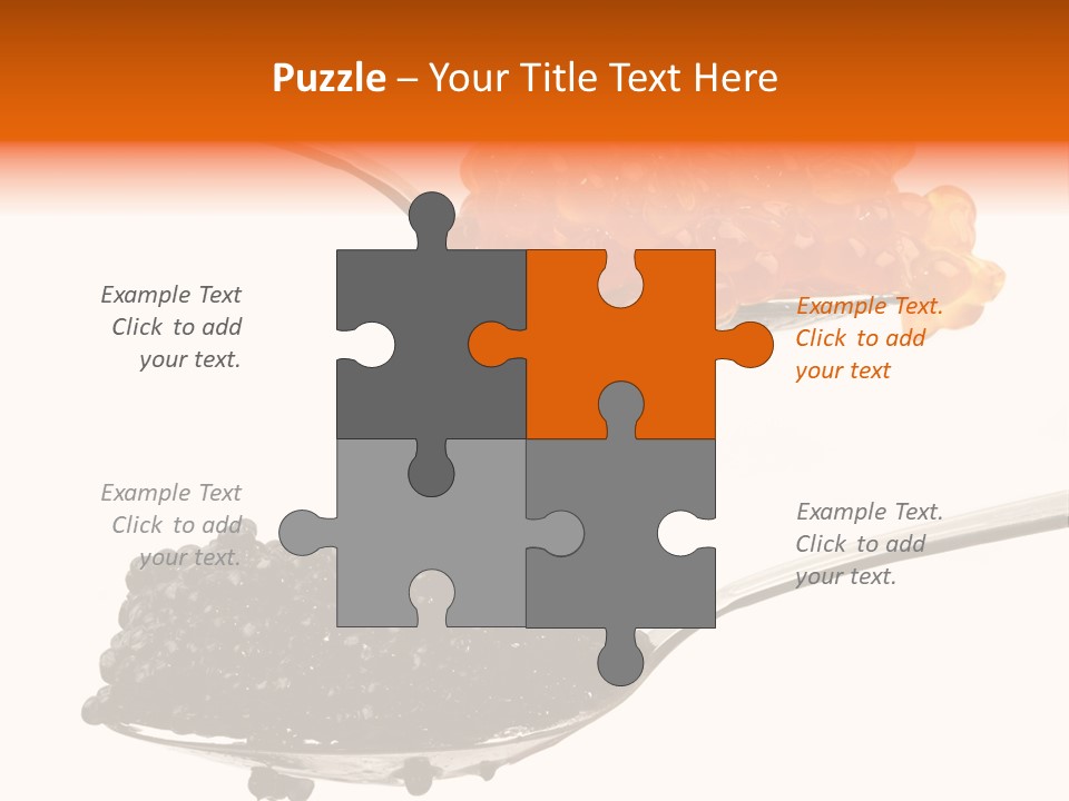 Macro White Black PowerPoint Template